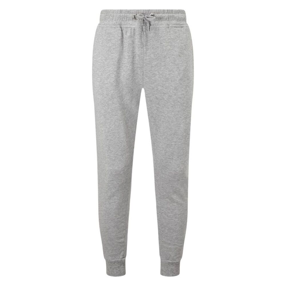 TriDri Unisex Adults Fitted Joggers / Heather Gray
